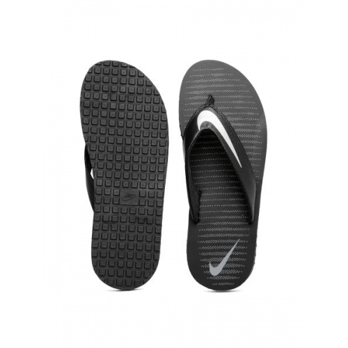 nike men's chroma thong 5 black slippers